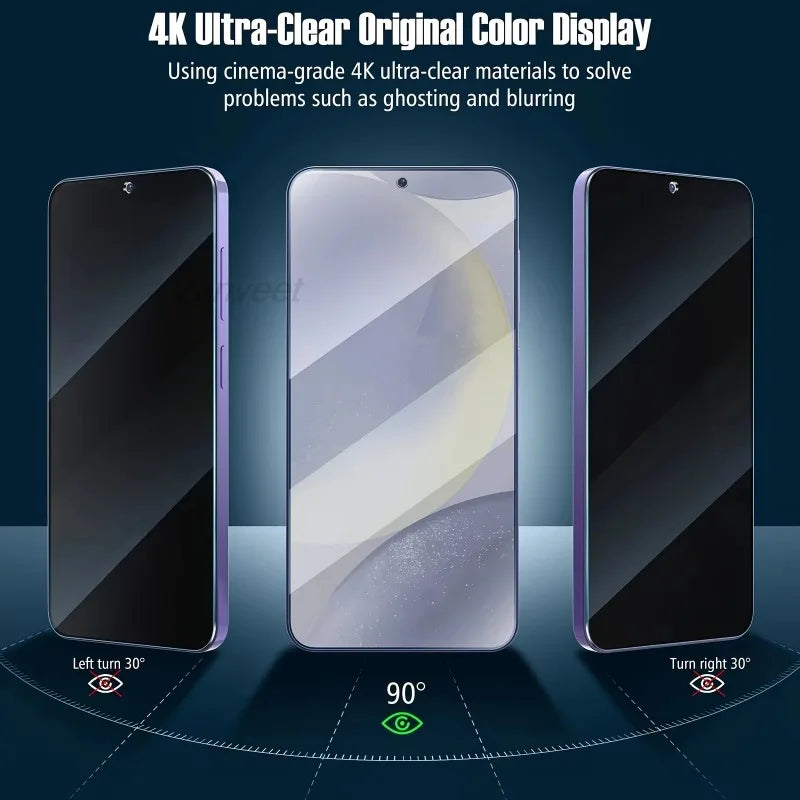 1PCS Anti-Spy Screen Protector For iPhone 17 Pro Max 16 15 14 13 12 11 X XS XR XsMax Air 6 7 8 Se Plus Privacy Pi-Mart