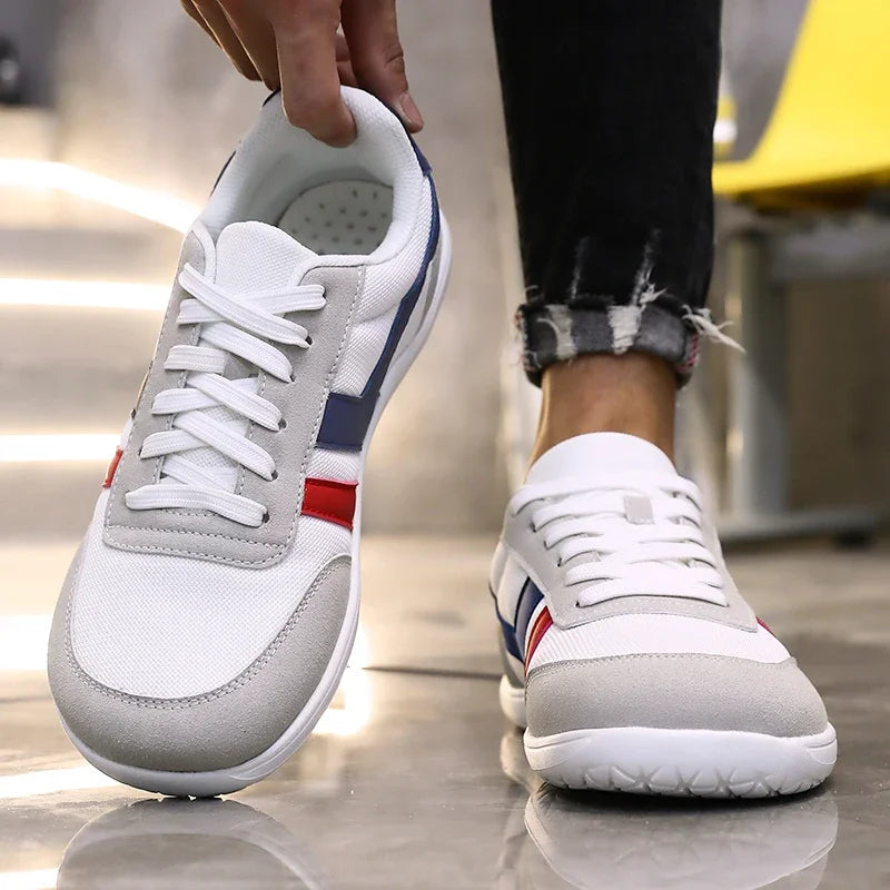 Wide Shoes Anti Slip Lightweight Breathable Running Shoes Minimalist Barefoot Cross Training Shoe Anti Slip Toe Walking Shoes Pi-Mart