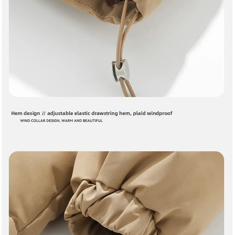 Brand Luxury Women's Winter Down Jacket Coats Parkas Woman Clothes Hooded Cotton Padded Puffer Jackets Bread Outerwear HXY275 Pi-Mart