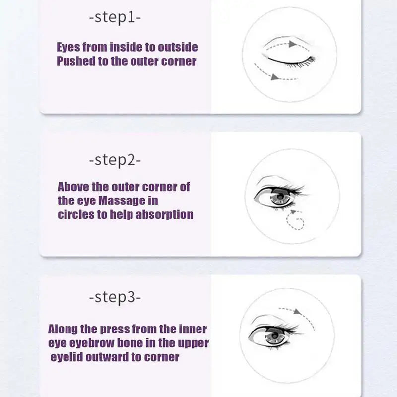 Men Eye Cream Caffeine Hyaluronate Cool Eye Gel Moisturizing Under Eye Cream For Dark Circles Puffiness Fine Lines Eye Care Pi-Mart