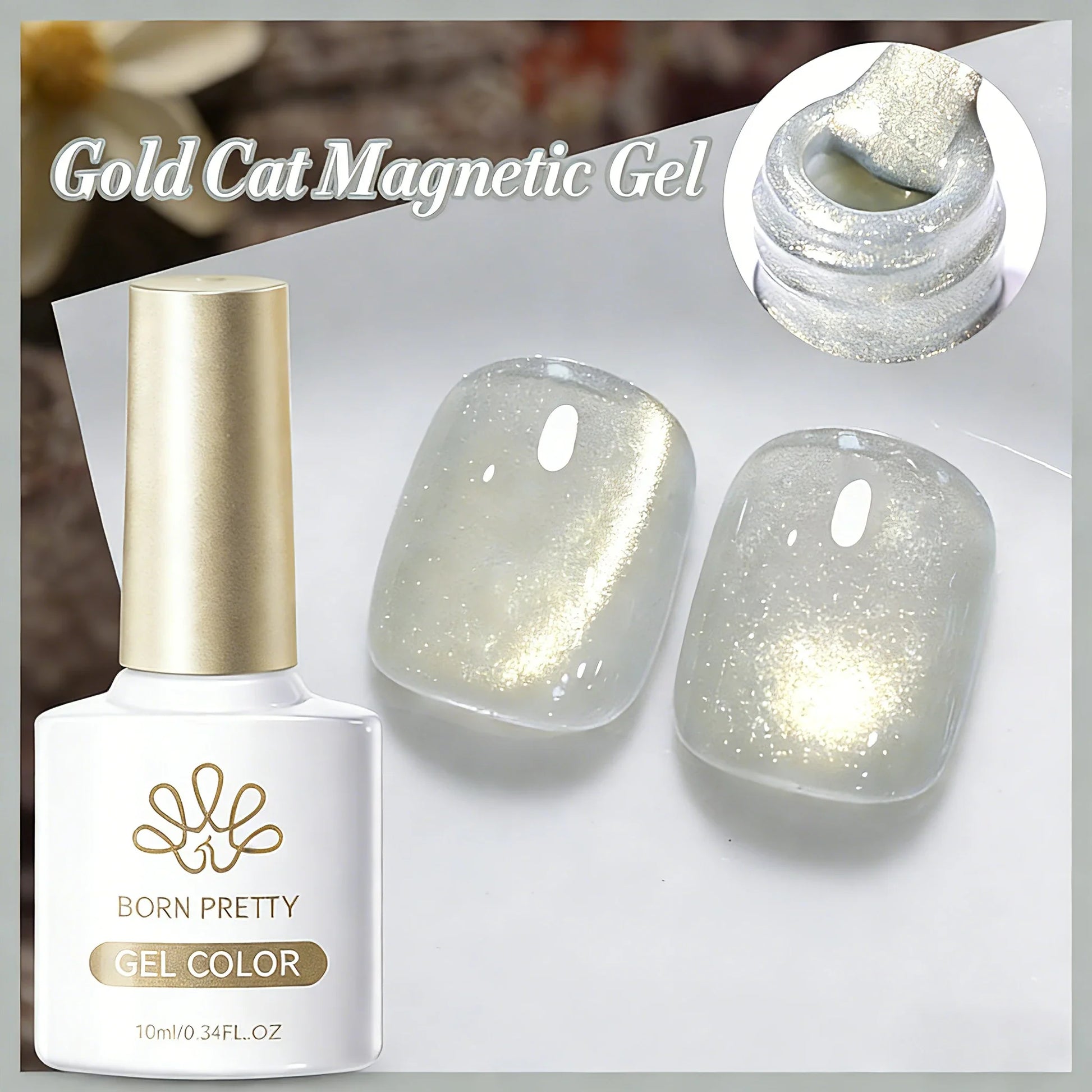 BORN PRETTY 117 Colors Cat Magnetic Gel Nail Polish 10ml Full Coverage Varnish Semi Permanent Super Gorgeous Nails Manicure Tri Light Beauty
