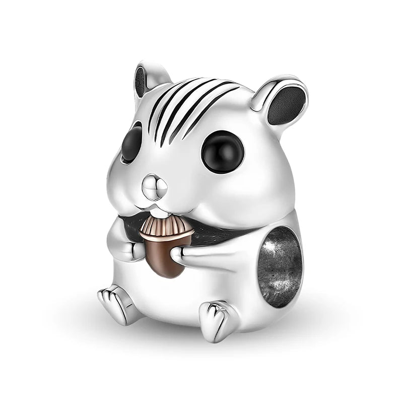 925 Sterling Silver Sunglasses Duck Puppy Cooking Mouse Bead Diy Bracelet Bangle Making Gift Of High Quality Fine Jewelry Pi-Mart