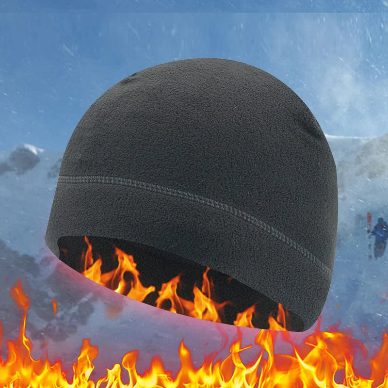Outdoor Fleece Sports Hat Fishing Cycling Hunting Military Tactical Cap Men Women Warm Windproof Winter Cap Camping Hiking Caps Pi-Mart