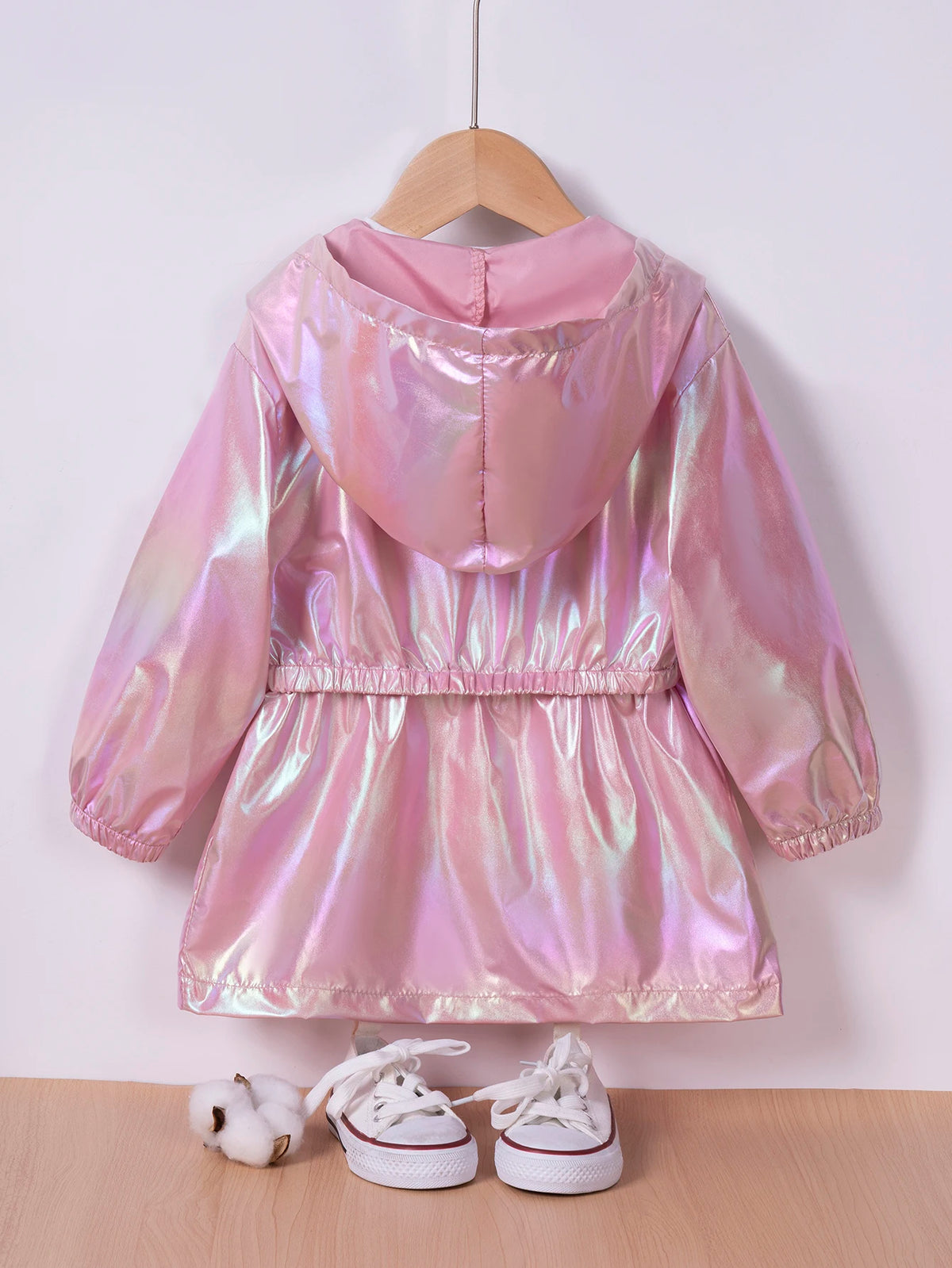 Girl's Spring and Autumn Children's Light and Thin Breathable Zipper Coat Jacket for Boys and Girls Fashion Thin Jacket Pi-Mart
