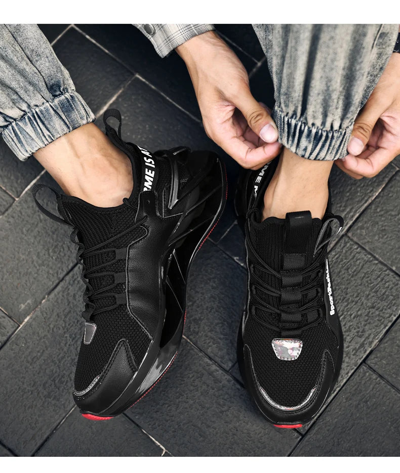 Casual Men's Sneakers Breathable Luxury Trainer Race Shoes Fashion Running Tenis for Men And Women Pi-Mart