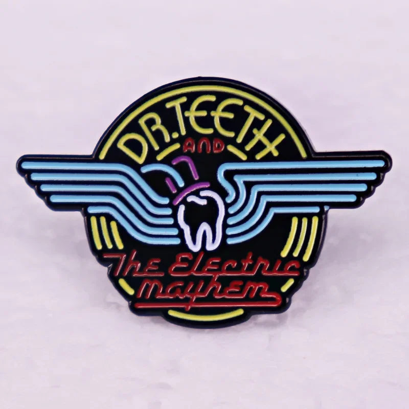 Popular Music Rock Album Enamel Pin Band Punk Brooch Music Lovers Metal Badge Fashion Jewelry Accessories Gifts Pi-Mart