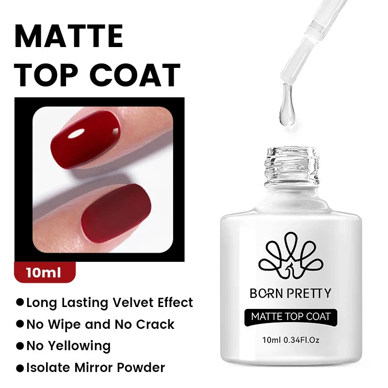 BORN PRETTY 10ml Jelly Nude Gel Nail Polish 50 Colors Semi Transparent Nail Art Nail Supplies Soak off UV LED Nails Gel Varnish Tri Light Beauty