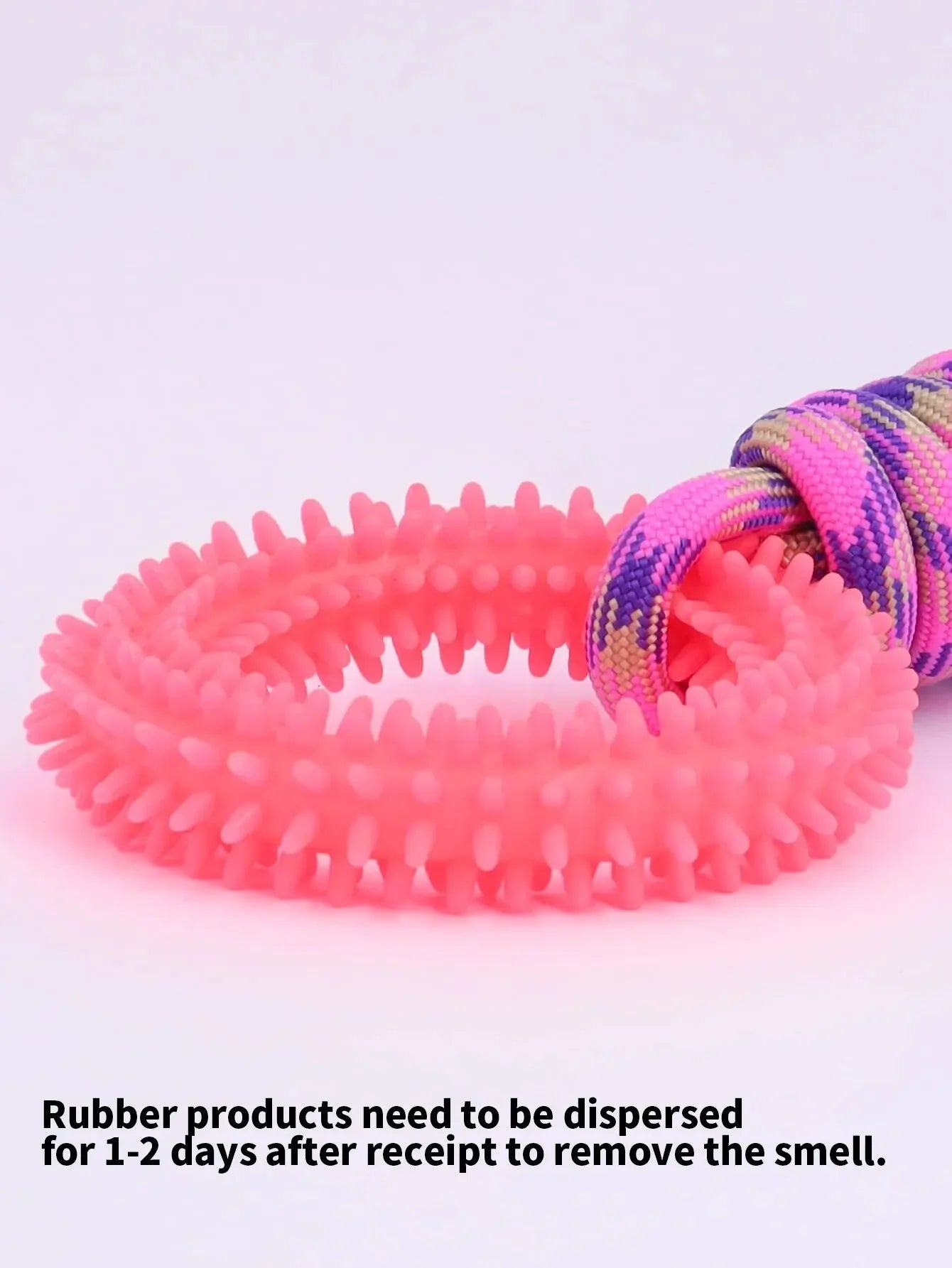 Dog Toys Chew Resistant Nylon Rope Toys Pet Colorful Woven Knot Rubber Toys Dog Self Fun Outdoor Swimming Toys Pet Supplies Pi-Mart