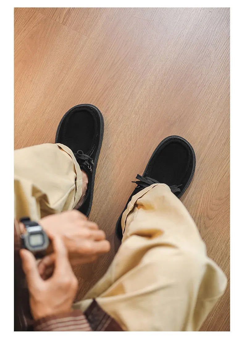 Men Thick Soled Sneakers Fashion Spring/Autumn Soft Board Shoes Personalized Trend Versatile Multi Functional Men Casual Shoes Pi-Mart
