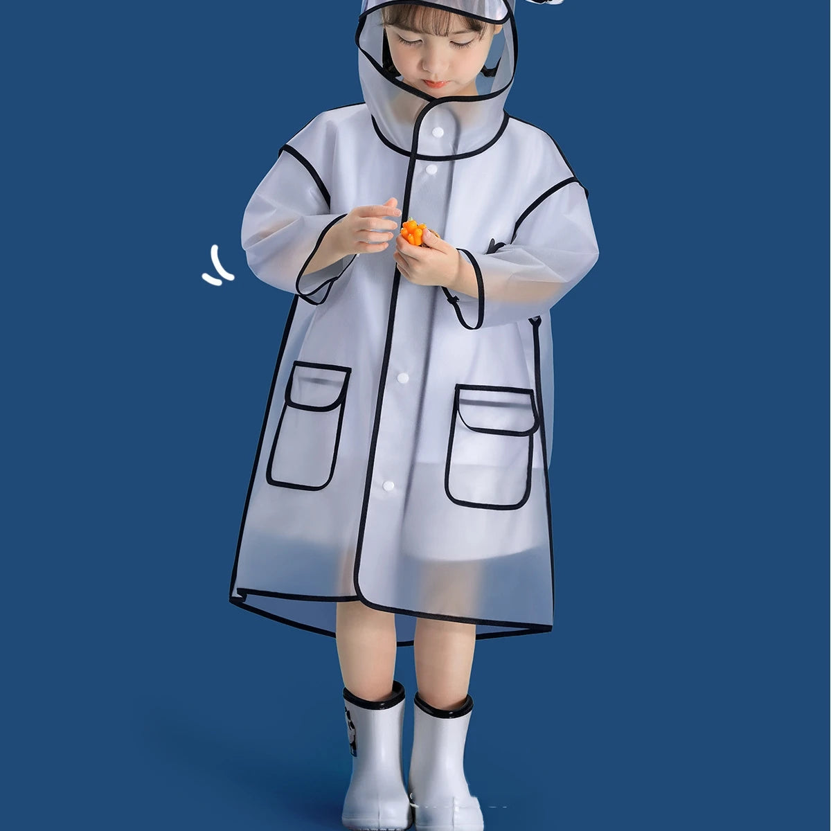 Special Raincoats for School Students Boys And Girls Waterproof Outdoor Rain Jackets  Protective Coats Pi-Mart