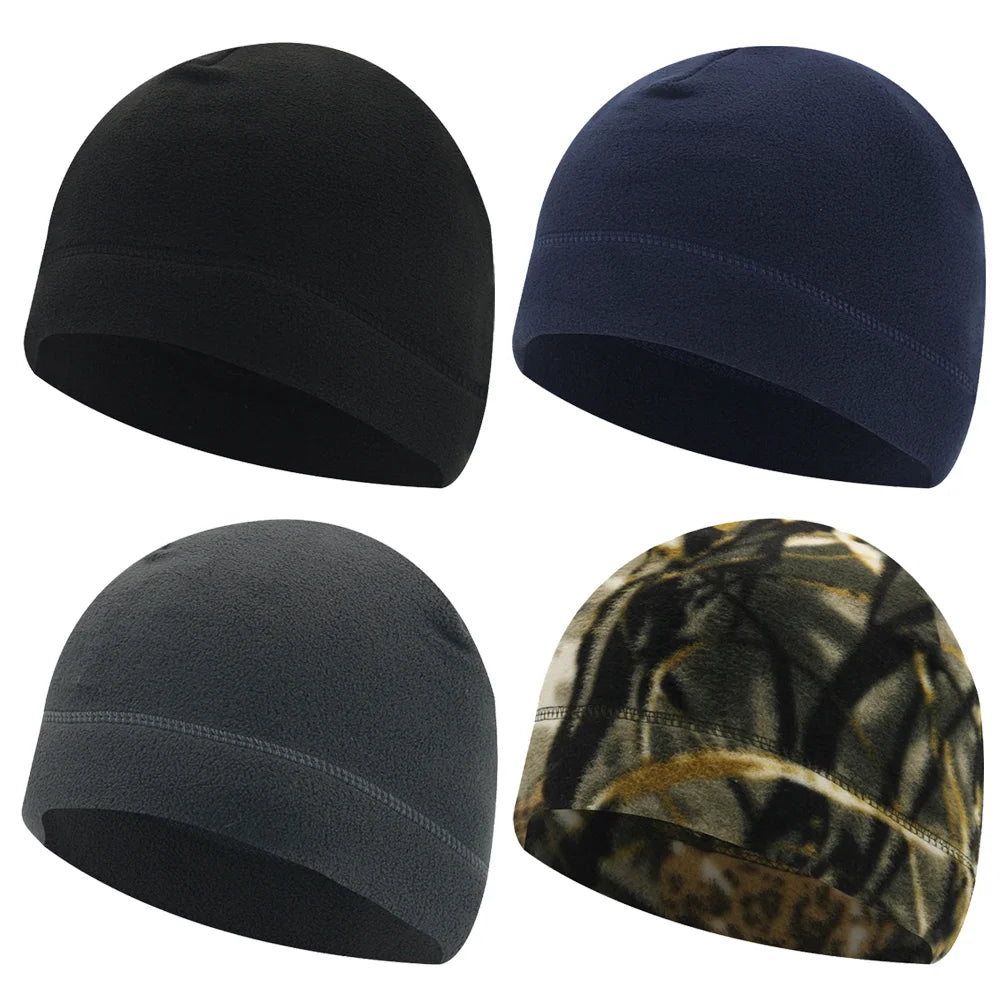 Outdoor Fleece Sports Hat Fishing Cycling Hunting Military Tactical Men Women Warm Windproof Winter Camping Hiking Caps Pi-Mart