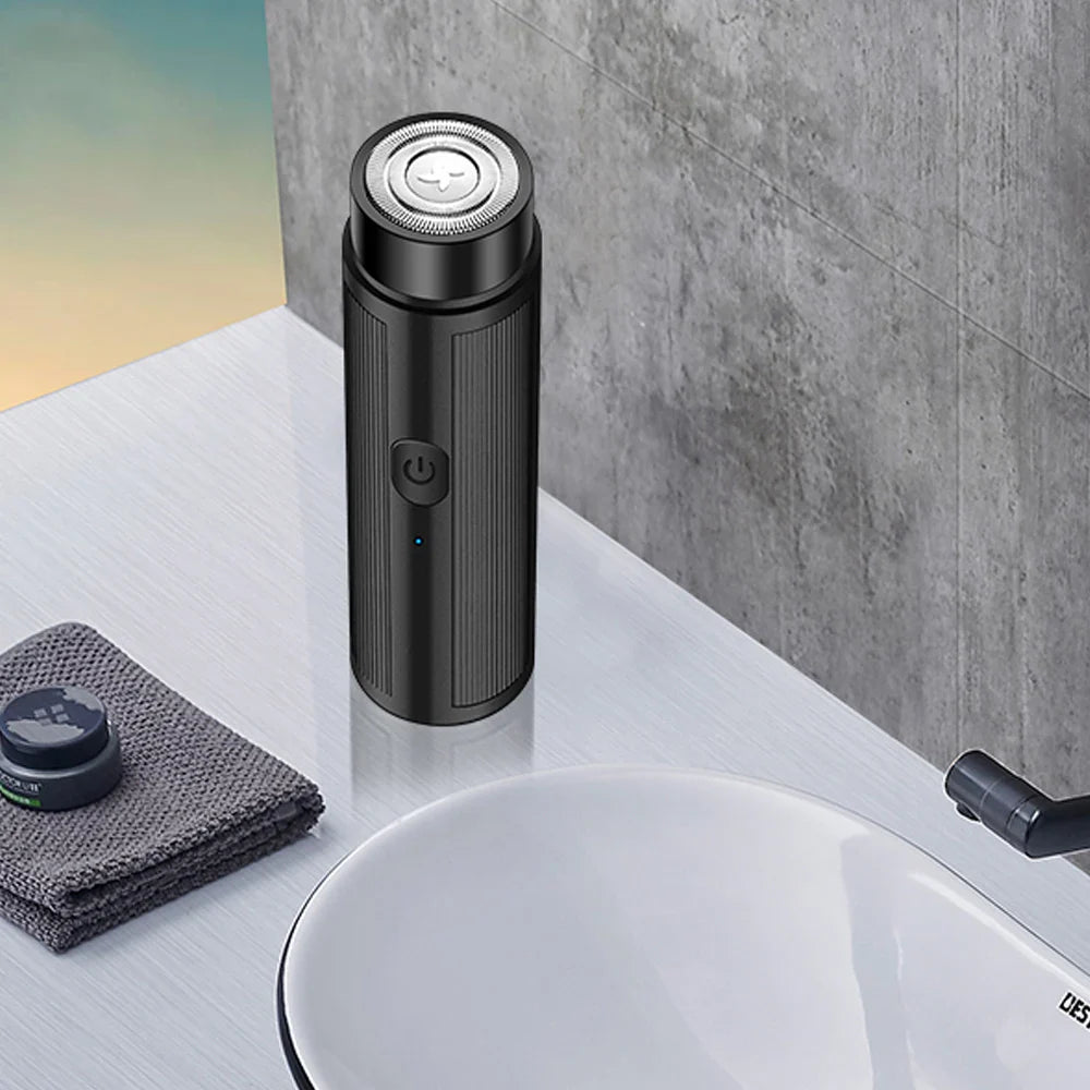 Portable Mini Electric Shaver Rechargeable Razor Epilator Women's Shaving Machine for Men Car Mini Shaver Electric Shaving Tools Tri Light Beauty