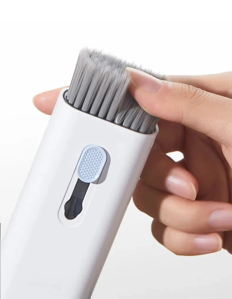 7 in 1 Computer Keyboard Cleaner Brush Kit Earphone Cleaning Pen For Headset Keyboard Cleaning Tools Cleaner Keycap Puller Kit Pi-Mart