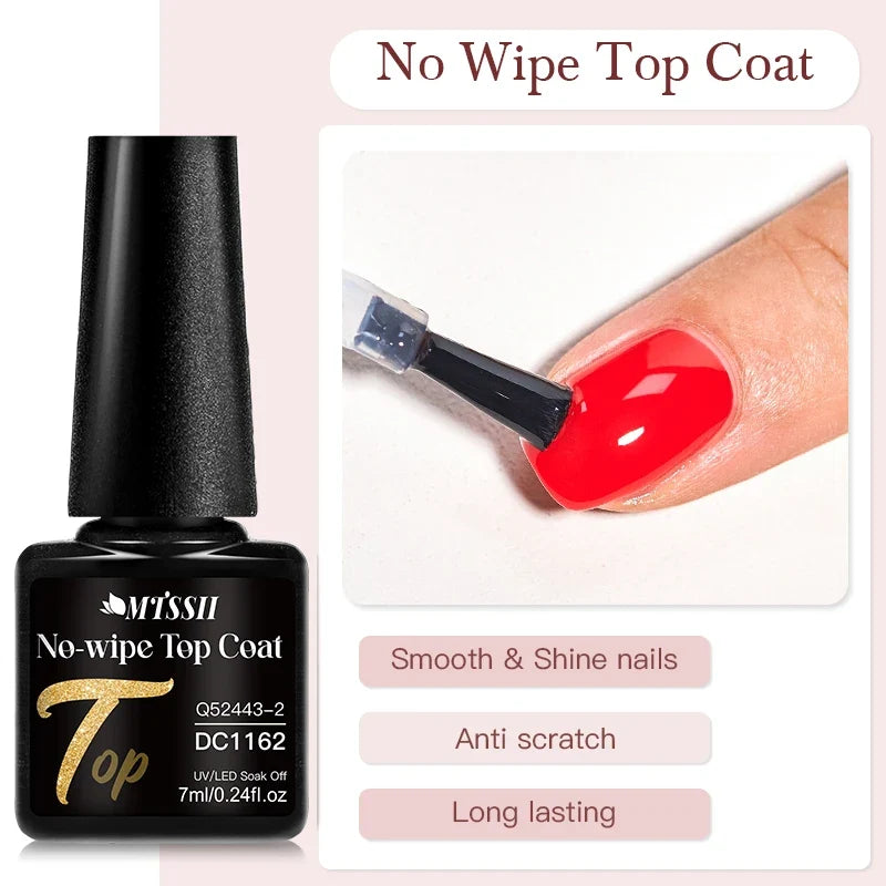 Mtssii 6ML Chocolate Color Gel Nail Polish Brown Semi Permanent UV Gel Autumn Winter Popular Soak Off Nail Art Gel Varnishes Tri Light Beauty