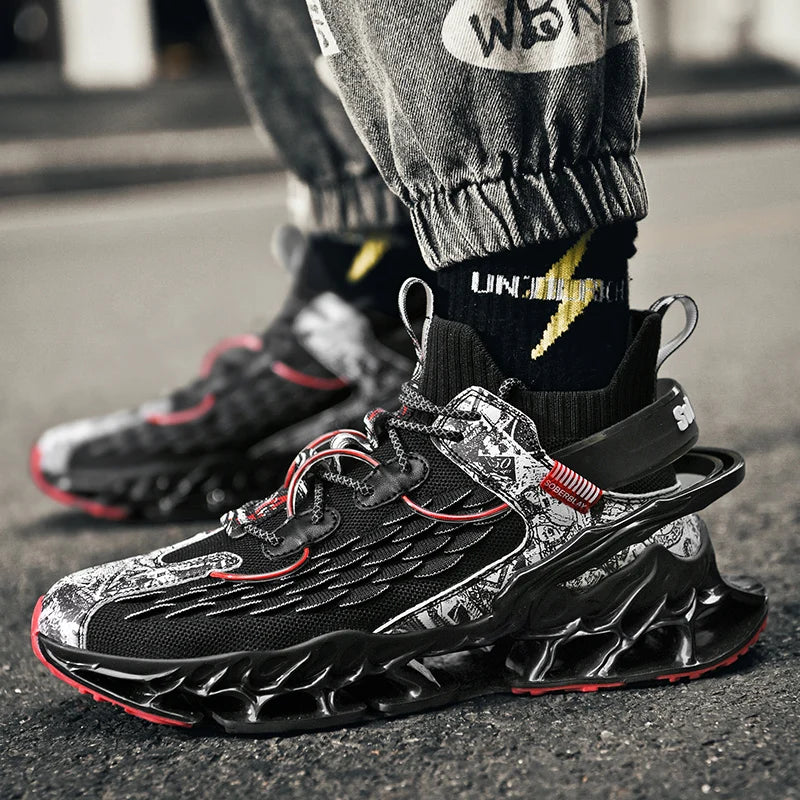 Shoes men Sneakers Male casual Mens Shoes tenis Luxury shoes Trainer Race Breathable Shoes fashion loafers running Shoes for men Pi-Mart