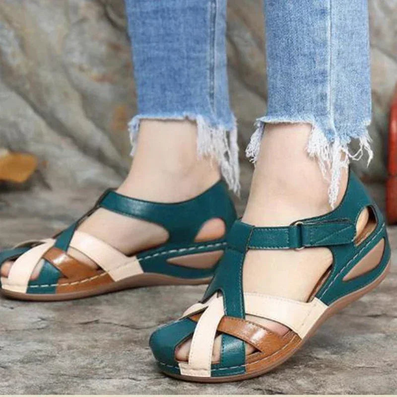 2025 Female Sandals Summer Cool Shoes Simple Design Comfortable Lightweight For Summer Beach Indoor Outdoor LadyShow.Store