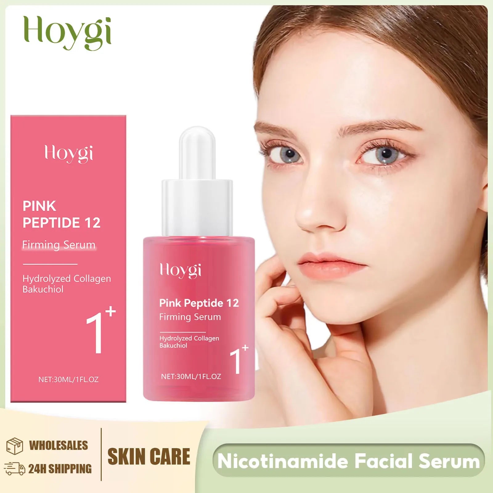 Nicotinamide Facial Serum Melanin Removal Reduce Dark Spots Even Skin Tone Brightening Rejuvenation Anti Acne Face Essence 30ml Pi-Mart
