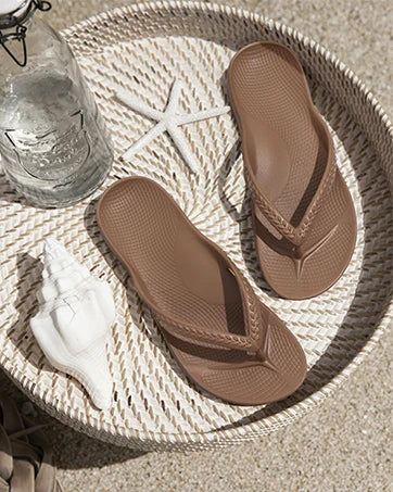 CRACOMIN New Women's Flip Flops Orthopedic Slippers With Arch Support Unisex House Sandals Summer Outdoor Non-slip Beach Slides Pi-Mart
