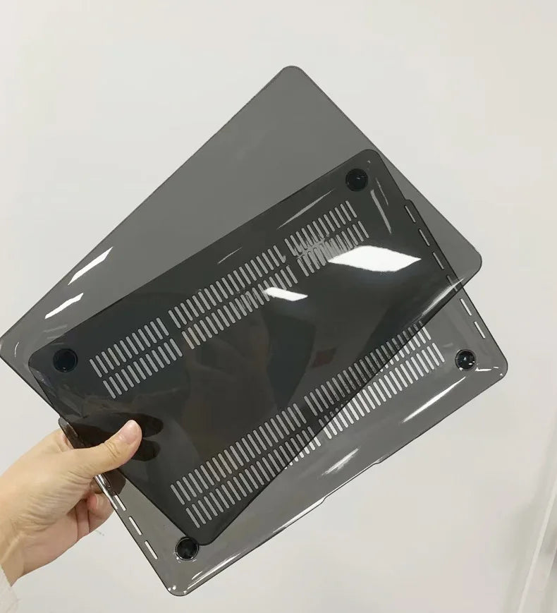 Laptop Case For Apple Macbook 13 13.6 Inch For M1 Chip Pro 13 A2338 Air 13 A2337 A2179 2022 M2 Air 13.6 Crystal Protective Cover Pi-Mart