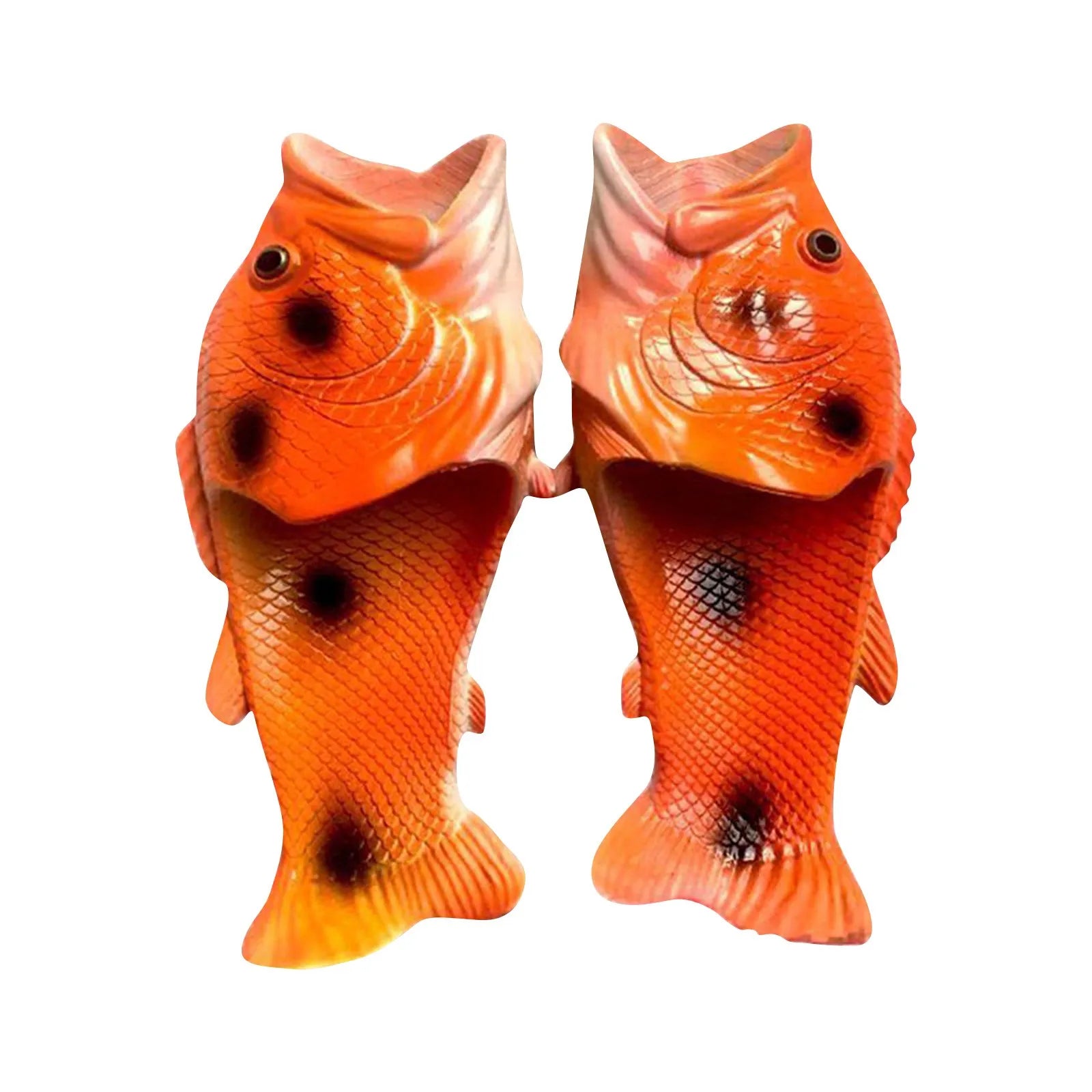 2025 Funny Slippers For Women Couple Shoes Family Shoes Parent-Child Sandals Large Size 32-46 Summer Beach Shoes Fish Slippers LadyShow.Store