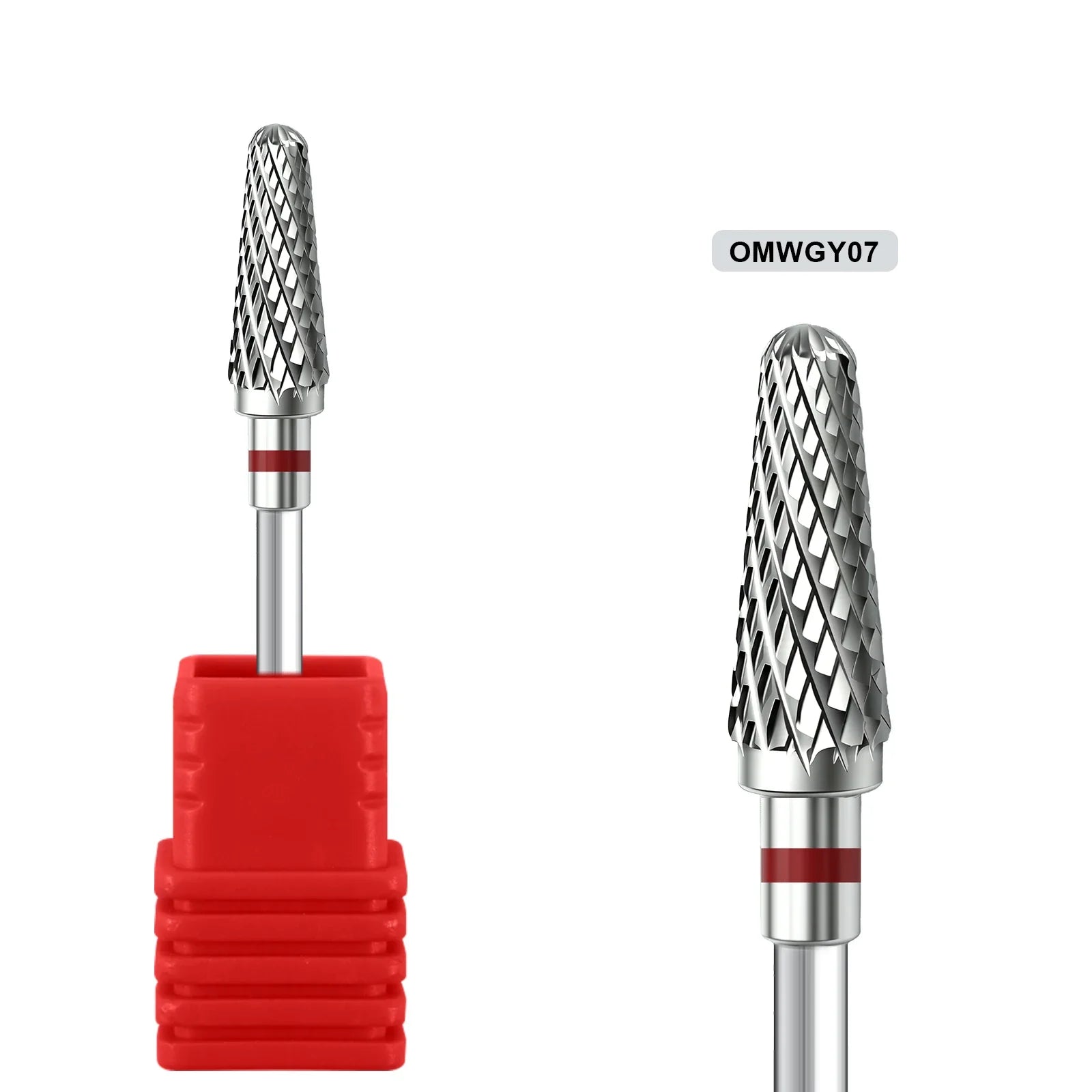 1pcs Tungsten Steel Nail Cuticle Drill Bits Carbide Rotate Electric Ceramic Milling Cutter For Manicure Gel Polish Remover Tri Light Beauty