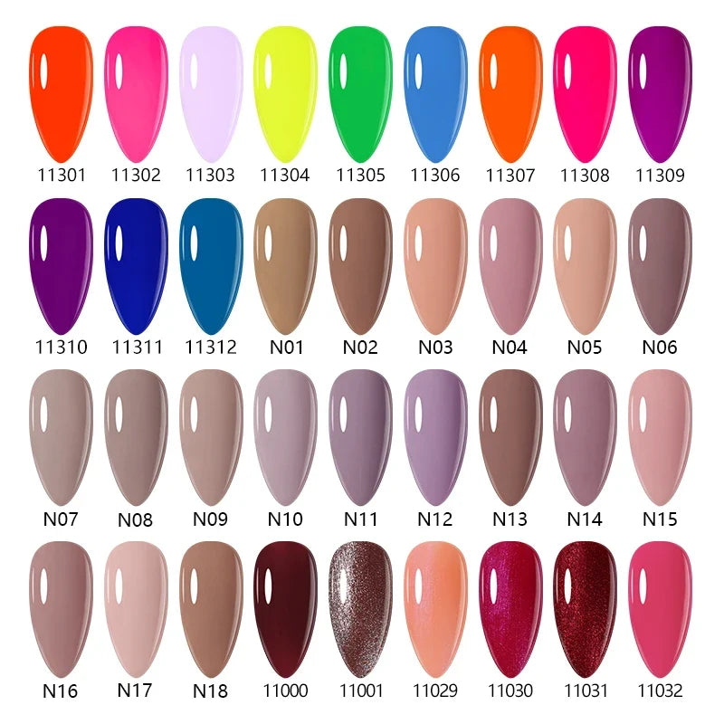 NAILCO 15ml Nails Art Gel Lack Polish Summer Hybrid Nail Varnish Manicure UV Top Coat Base HEMA TPO FREE Esmalte Nail Gel Polish Tri Light Beauty