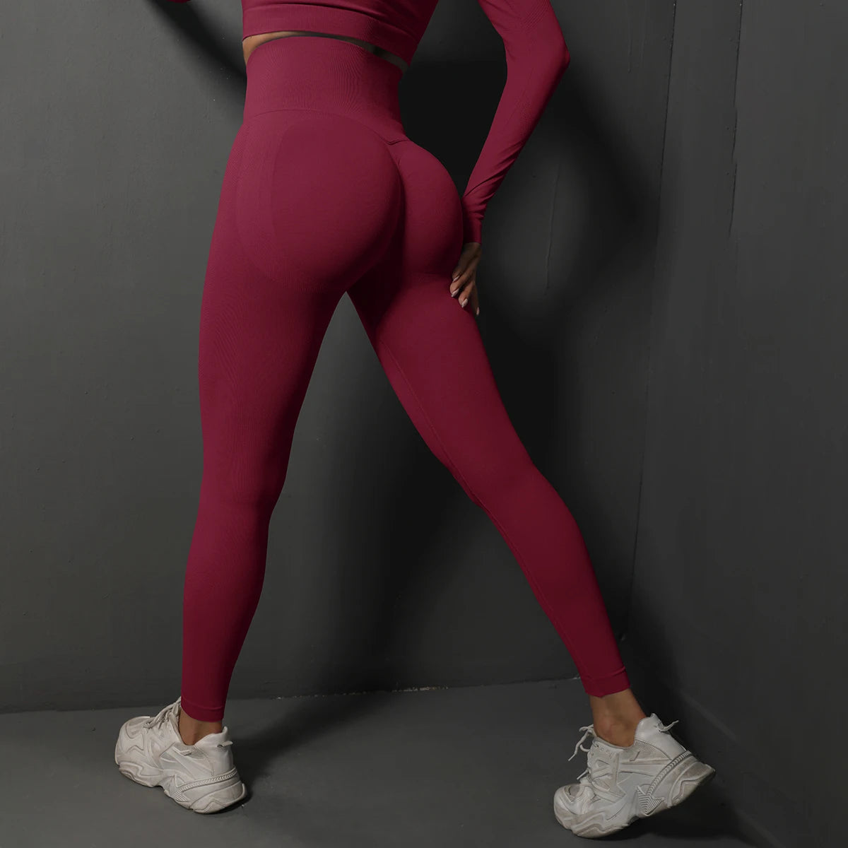Seamless Gym Leggings Women Yoga Pants Sexy High Waist Booty Lifting Leggings Pants Women Sports Clothing Fitness Wear Pi-Mart