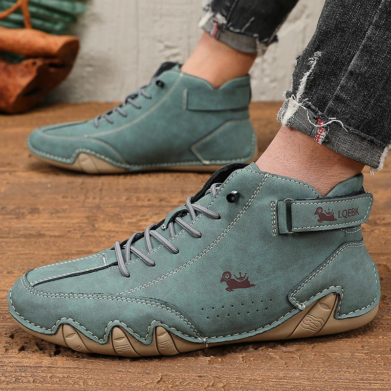 Mens Shoes Original Sneakers Shoes Men's High Top Ankle Boots Breathable and Comfortable Soft Sole Luxury Fashion Men's Shoes Pi-Mart