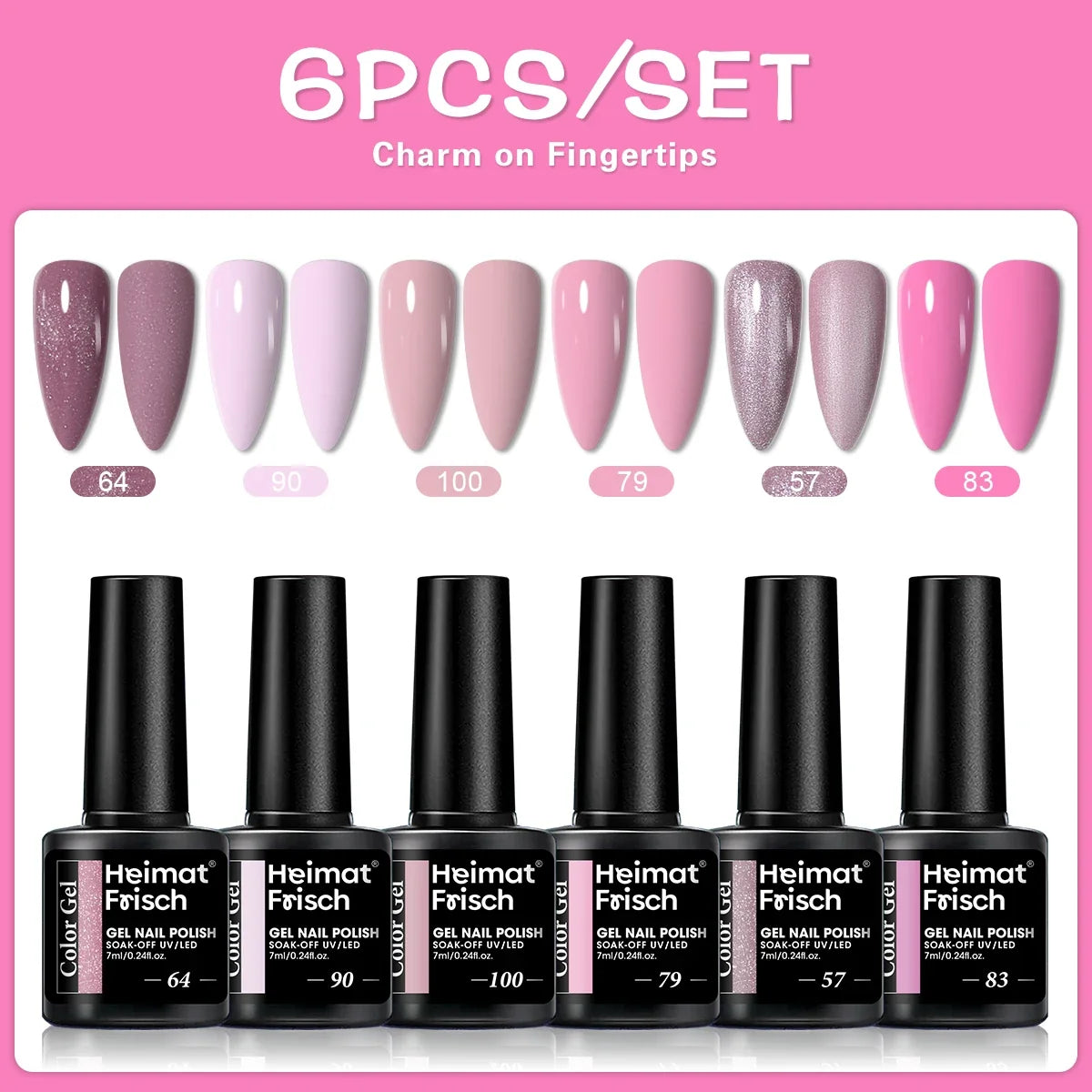 Color Block Series | Glossy Nails 0.24 oz Trendy Candy Foam Gel Semi-Permanent Nail Art Drip LED Nail Salon DIY Nail Art Gel Sea Tri Light Beauty