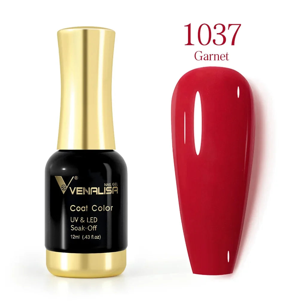 VENALISA Nail Gel Varnish TPO FREE Soak Off UV LED Organic Odorless Enamels Nail Art Colors 12ml 120Colors UV Gel Nail Polish Tri Light Beauty