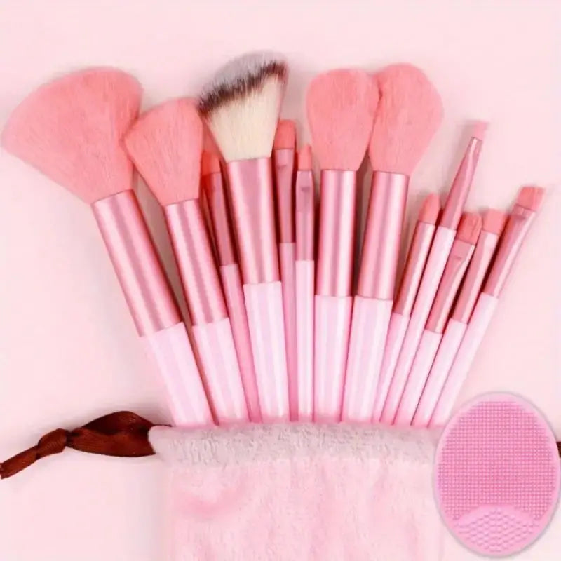 Makeup Brush Set Soft Fluffy Professiona Cosmetic Foundation Powder Eyeshadow Kabuki Blending Make Up Brush Beauty Tool Makeup Tri Light Beauty