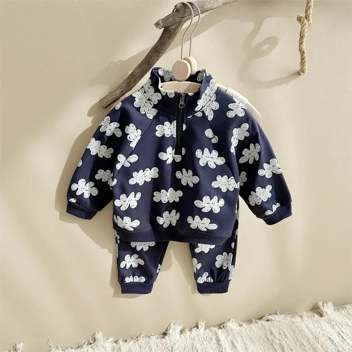 New Autumn Baby Clothes Sets Boys Girls Sweatshirts Long Sleeve Pullover + Sweatpants Suit Kids Outfit 2Pcs  Children Clothes LadyShow.Store