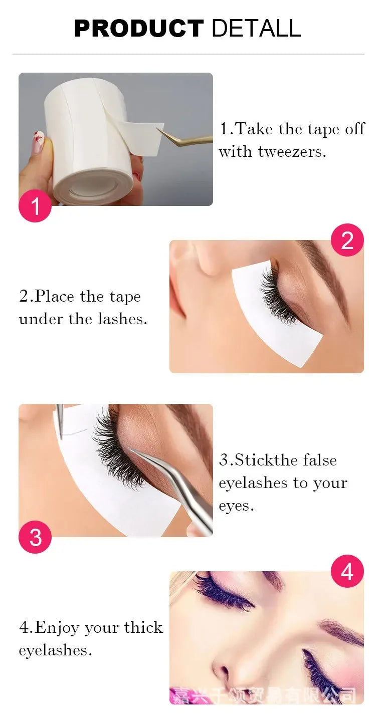 110Pcs Micro Foam Eyepad Painless Lash Supplies PE Foam Eye Patch Easy Remove Tape Makeup Stickers Under Eyelash Pad Patch Pi-Mart