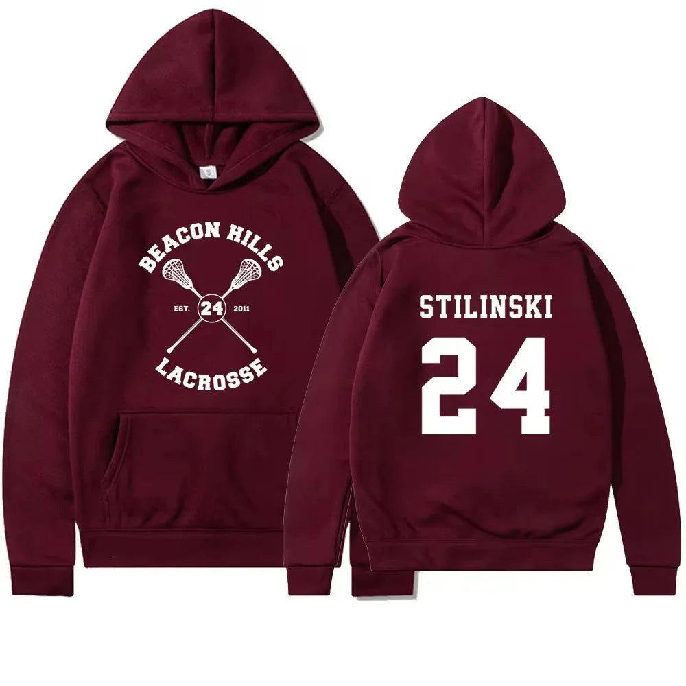 Autumn Teen Wolf Hoodie Beacon Hills Stilinski 24 Lahey McCall Men Womnen Fashion New Brand Design Pullover Men's Fleece Hoodies Pi-Mart