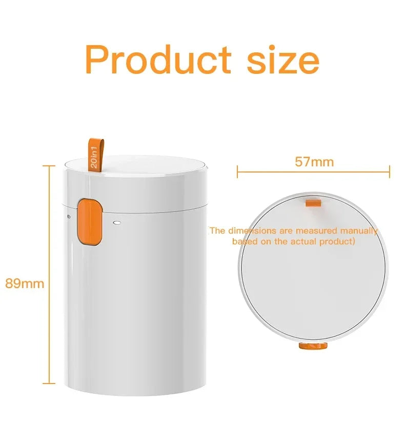 Multifunctional 20-in-1 Cleaner Kit Earphones Cleaning Pen brush Screen Cleaner Computer Keyboard Brush Keycap Puller Pi-Mart