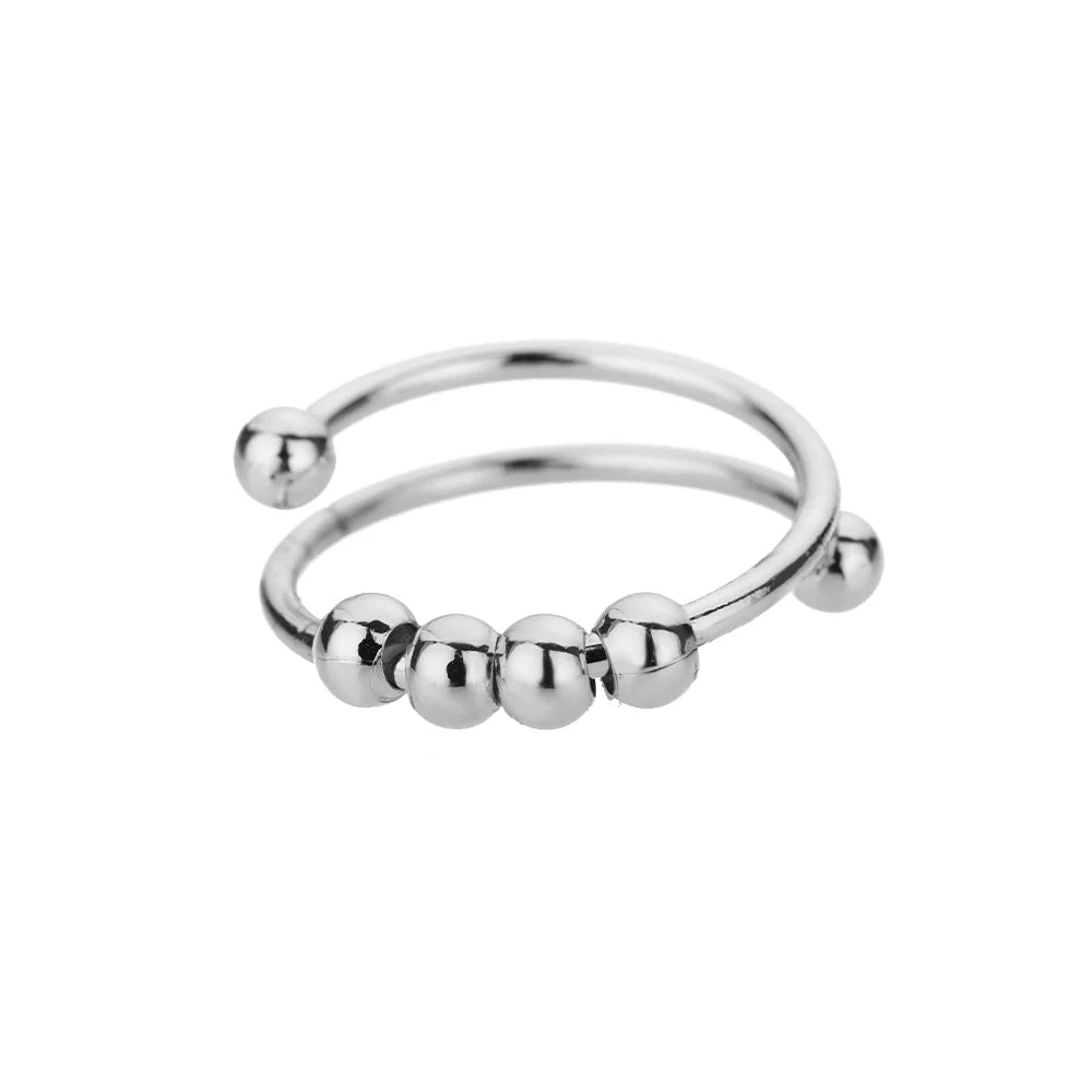 316L Stainless Steel Rings for Women Gold Color Never Fade Luxury Classic rings wedding couple rings Jewelry Free Shipping Pi-Mart