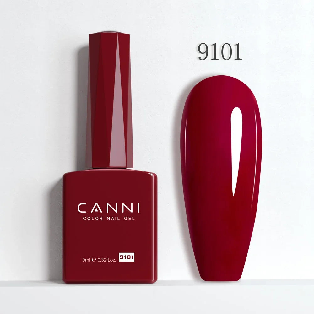 CC8 CANNI 9ml Nail Gel Polish HEMA FREE Summer Nails Color Soak Off UV LED Semi Permanent Smoothy Texture Nail Art Manicure Tri Light Beauty