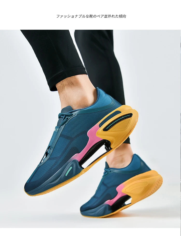 Men's Breathable Casual Sneakers Luxury Trainer Fashion Loafers Comfortable Wear and Relaxed Life Running Shoes for Male Pi-Mart