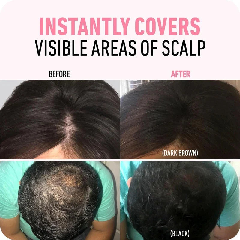 Hair Line Powder 4g Black Root Cover Up Natural Instant Waterproof Hairline Shadow Powder Hair Concealer Coverage 14 color Tri Light Beauty