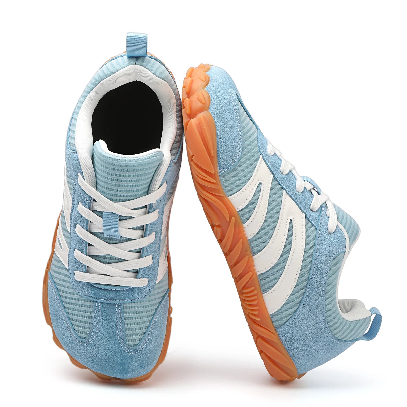 2026 New Men's Wide Shoes, Women's Outdoor Lightweight Running Sports Shoes,Scattered Soft Loose Minimalist Fashion Casual Shoes Pi-Mart