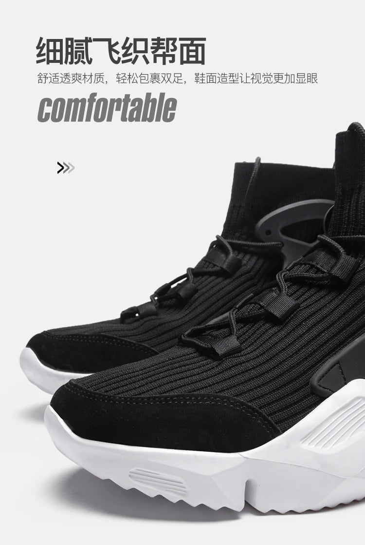 Men's Casual Sneakers Breathable Luxury Trainer Race Shoes Fashion Loafers Running Shoes for Male Pi-Mart