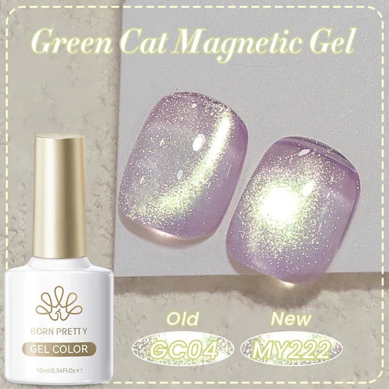 BORN PRETTY 117 Colors Cat Magnetic Gel Nail Polish 10ml Full Coverage Varnish Semi Permanent Super Gorgeous Nails Manicure Tri Light Beauty
