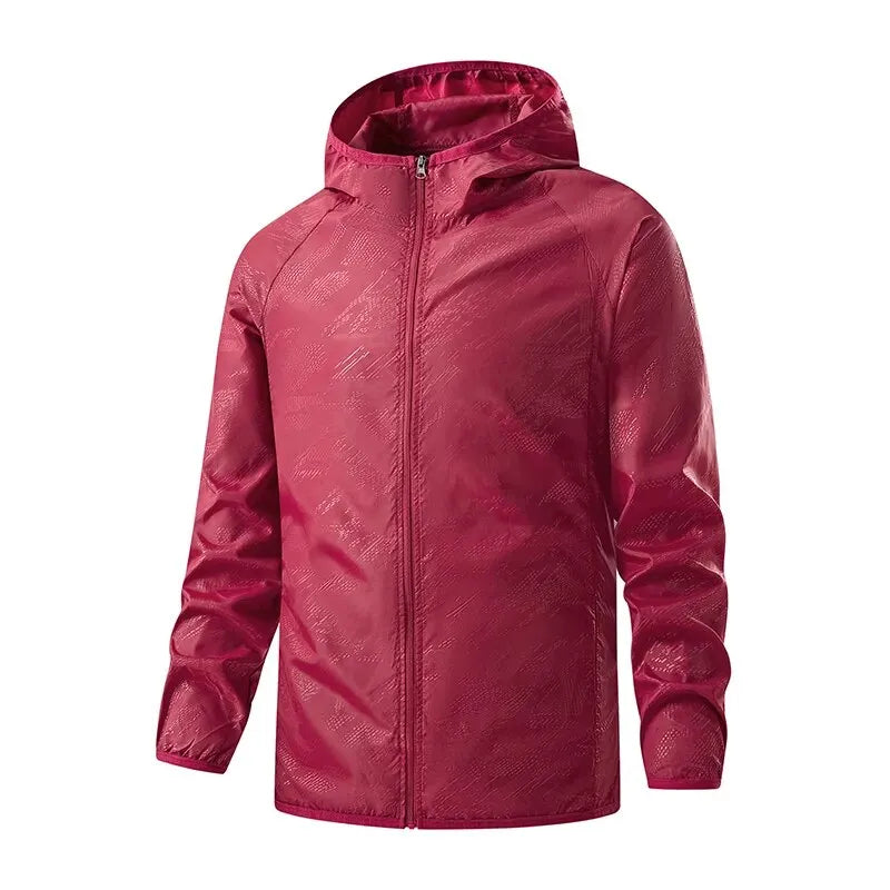 LNGXO Men Women Waterproof Hiking Jackets Sun Protection Windbreaker Camping Climbing Outdoor Rain Coat Unisex Portable Clothes LadyShow.Store