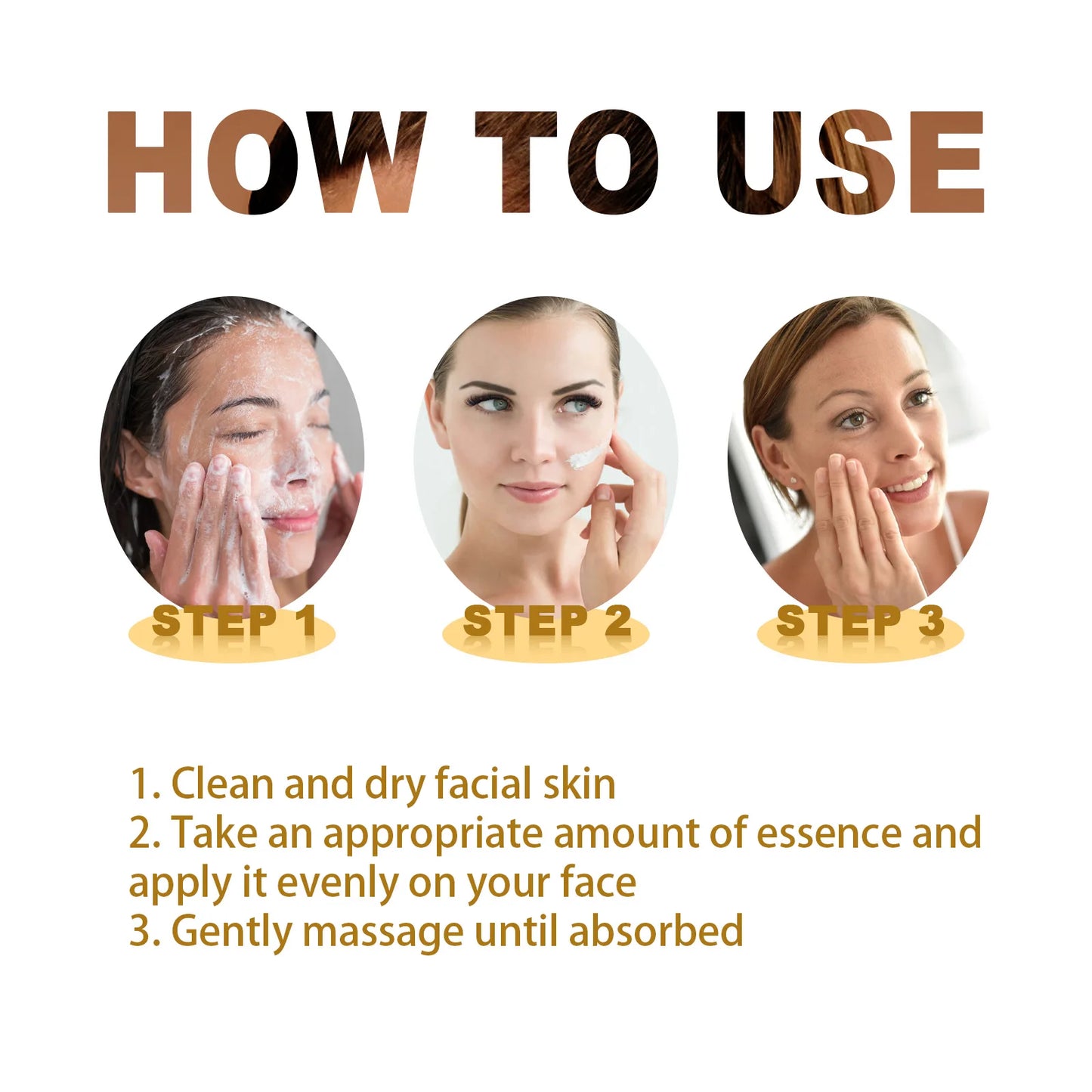 Centella Serum Nourish Improvement Dry Skin Smoothing Tightening Brightening Moisturizing Hyaluronic Acid Face Essence Skin Care Pi-Mart