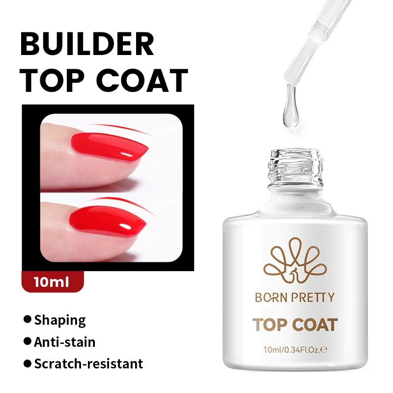 BORN PRETTY 10ml Jelly Nude Gel Nail Polish 50 Colors Semi Transparent Nail Art Nail Supplies Soak off UV LED Nails Gel Varnish Tri Light Beauty