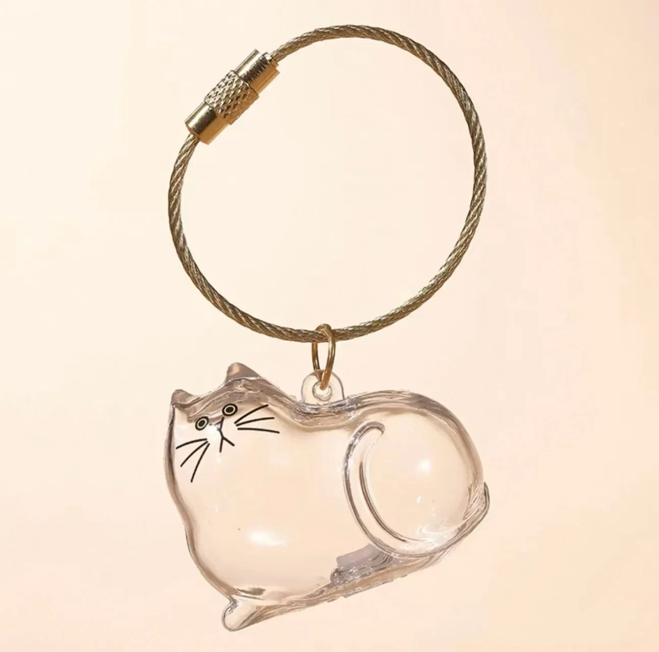 Pet Hair Keepsake Box Memorial Bottle for Cat Fur Storage Container for DIY Decoration Gift for Pet Lovers Home Display Pi-Mart
