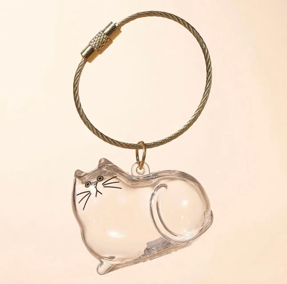 Pet Hair Keepsake Box Memorial Bottle for Cat Fur Storage Container for DIY Decoration Gift for Pet Lovers Home Display Pi-Mart