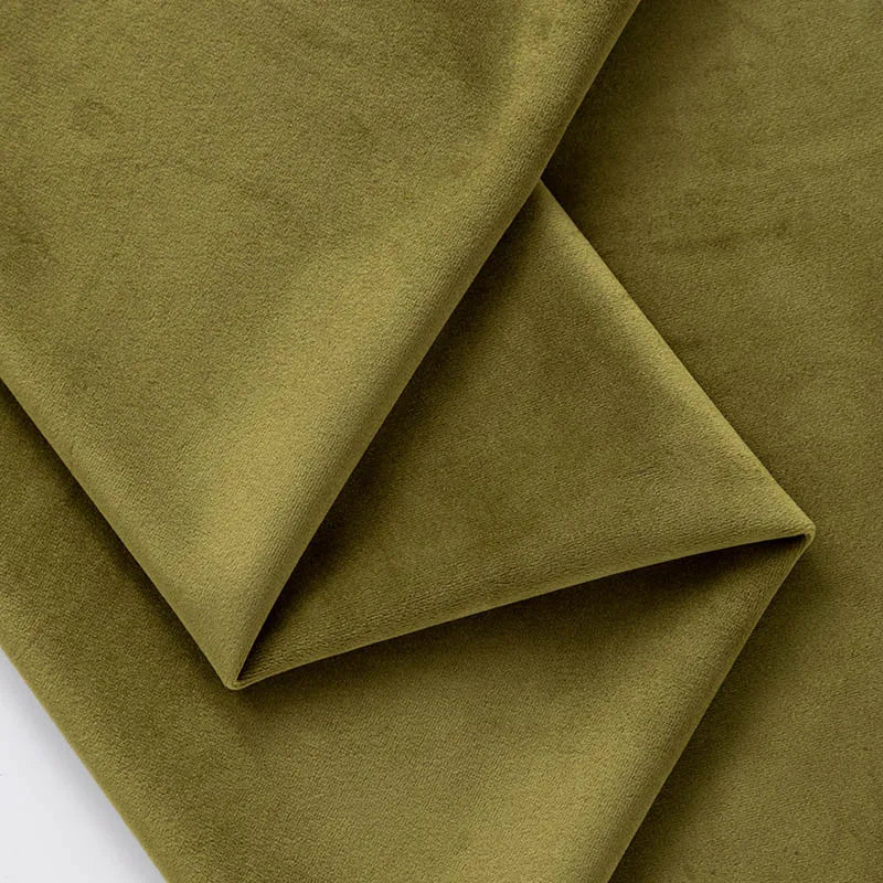 Velvet Fabric Thicken Dutch Velvet Short Plush for Upholstery Cushion Sofa Table Runners by Half Meter Pi-Mart