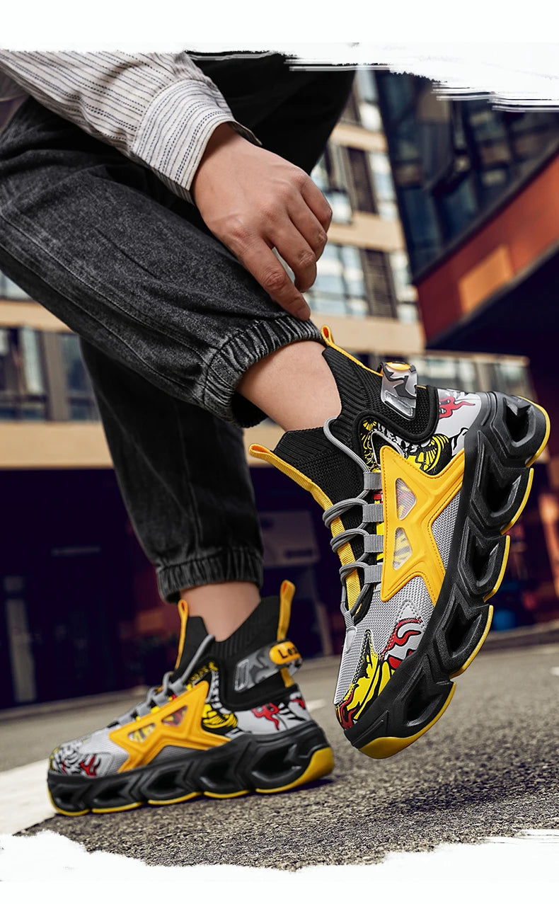 Shoes Men Sneakers Male Casual Mens Shoes Tenis Luxury Shoes Trainer Race Breathable Shoes Fashion Running Shoes for Women Pi-Mart