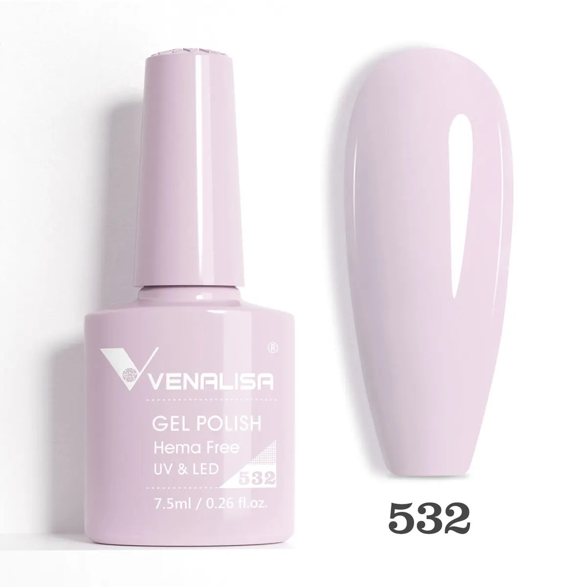 Venalisa HEMA TPO FREE Nail Gel Polish Glitter Gorgeous Full Coverage Soak Off UV LED French Nail Jelly Pink Nude Collection Tri Light Beauty